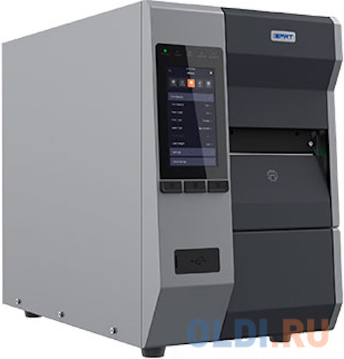 iDPRT iK4 Industrial 4" TT Printer 300DPI, 10IPS, 1Gb/2Gb, RTC, USB+RS232+Ethernet+USB Host(Front)+Bluetooth, ZPL-II, EPL, TSPL, DPL (new P/N 100