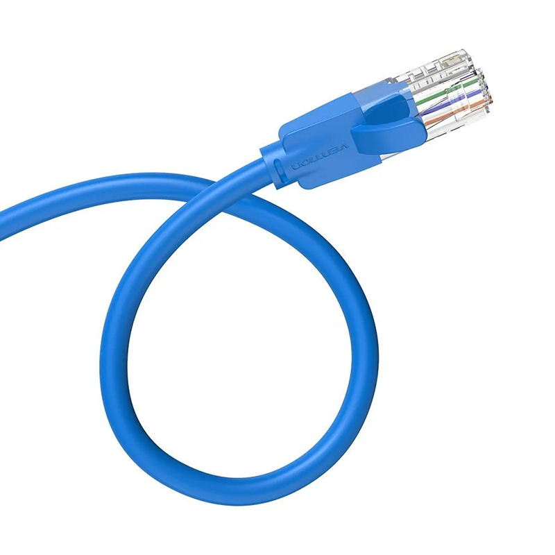 Сетевой кабель Vention UTP cat.6, RJ45 3m Blue IBELI