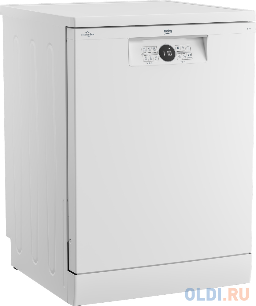 Посудомоечная машина Beko BDFN26522W,  полноразмерная, напольная, 59.8см, загрузка 15 комплектов, белая [7633308377]