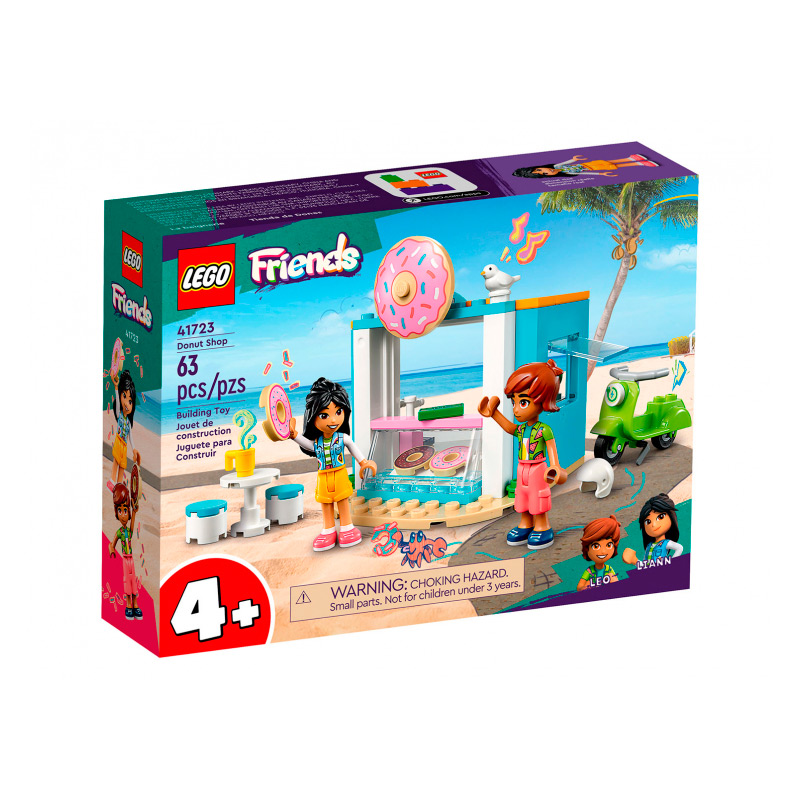 Конструктор Lego Friends Магазин пончиков 63 дет. 41723