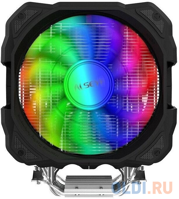 M120D Universal, 200W, Heat pipe 6mm*6, 120mm FAN 700~1900rpm, 73.75CFM, 41.2dBA, 8 LED, LED temperature cover RTL, (874289)