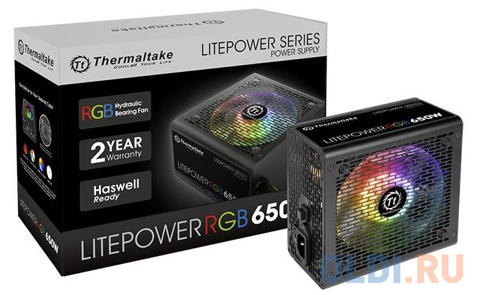 Блок питания Thermaltake LitePower RGB 650 Вт в Москвe