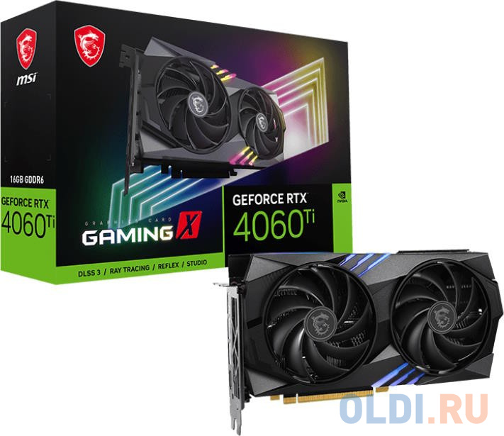 RTX4060Ti GAMING X 16GB DPx3 HDMI 2FAN RTL