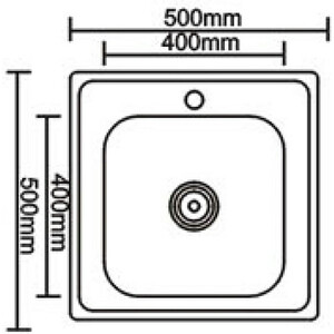 Кухонная мойка Seaman Eco Wien SWT-5050-CS.A Copper Satin