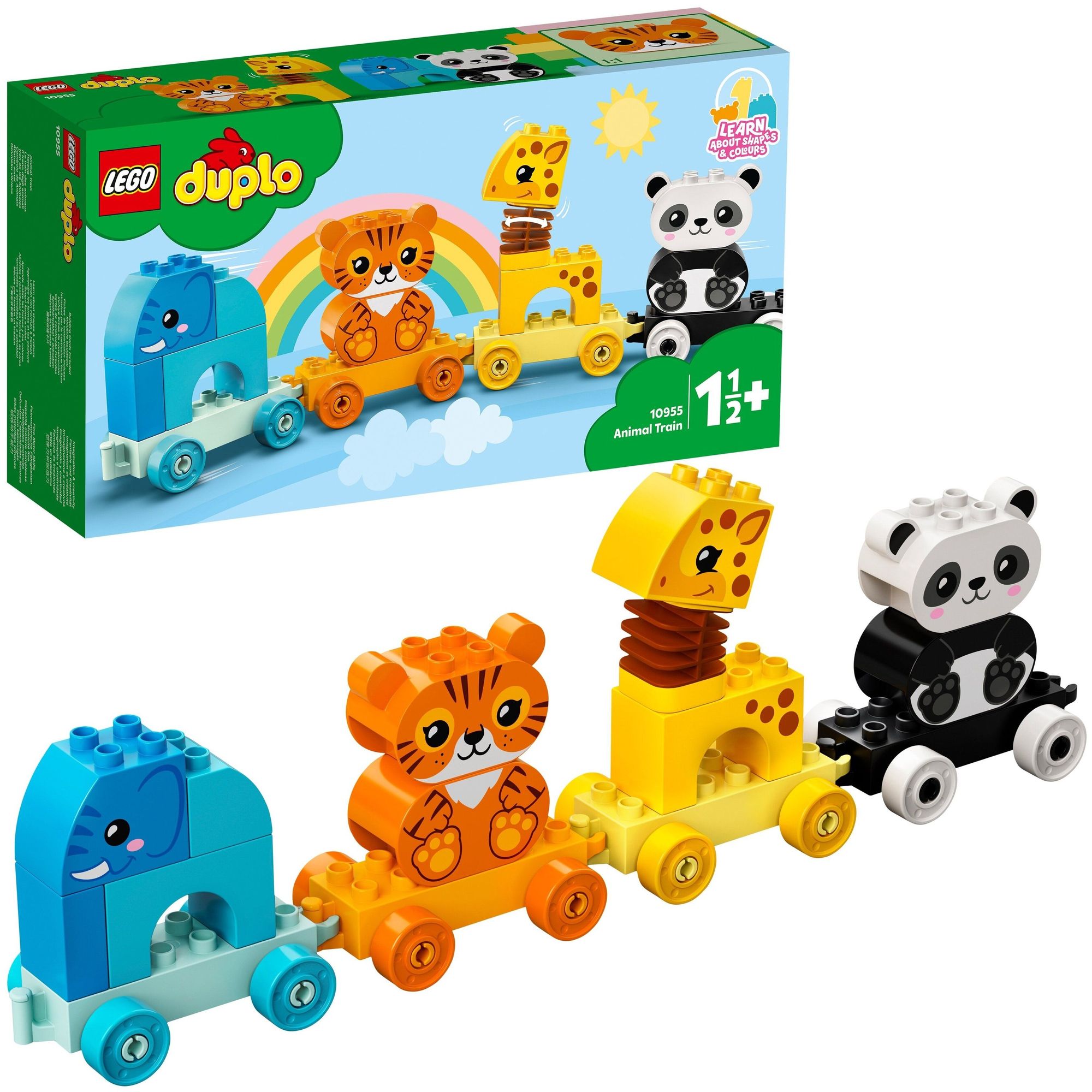 Конструктор LEGO DUPLO "Поезд для животных" 10955