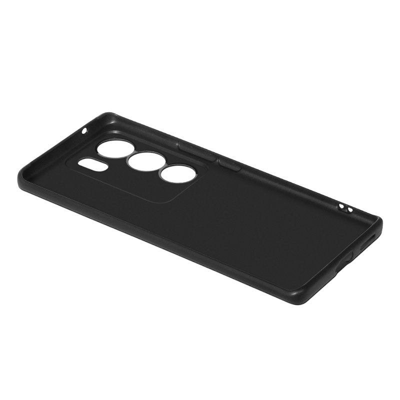 Чехол DF для Vivo S17 Silicone Black vCase-20