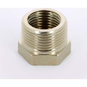 Футорка Uni-Fitt НВ 3/4'' х 1/2'' никелированная (604N3200)