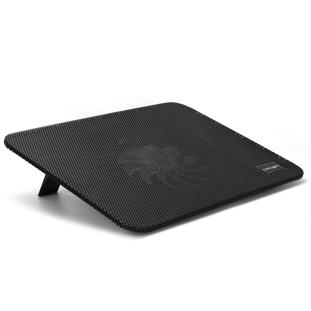 Охлаждающая подставка для ноутбука 17" CROWN CMLS-400, вентилятор: 125мм, пластик, черный (CM000003306)