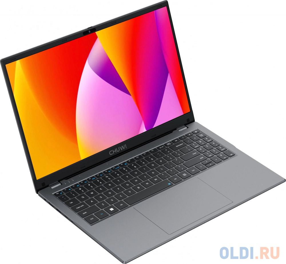 Ноутбук Chuwi HeroBook Plus Celeron N4020 8Gb SSD256Gb Intel UHD Graphics 600 15.6" IPS FHD (1920x1080) Windows 11 Home grey WiFi BT Cam 5000mAh