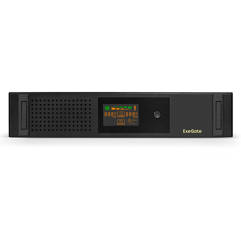 Источник бесперебойного питания ExeGate ServerRM UNL-1000.LCD.AVR.2SH.3C13.USB.2U EX293850RUS