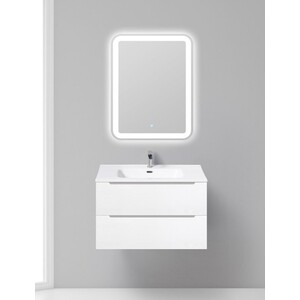 Тумба под раковину BelBagno Etna 80x45 bianco lucido (ETNA-800-2C-SO-BL-P)