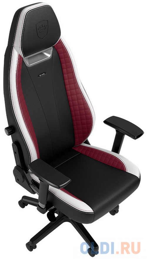 Кресло для геймеров Noblechairs LEGEND чёрный белый красный