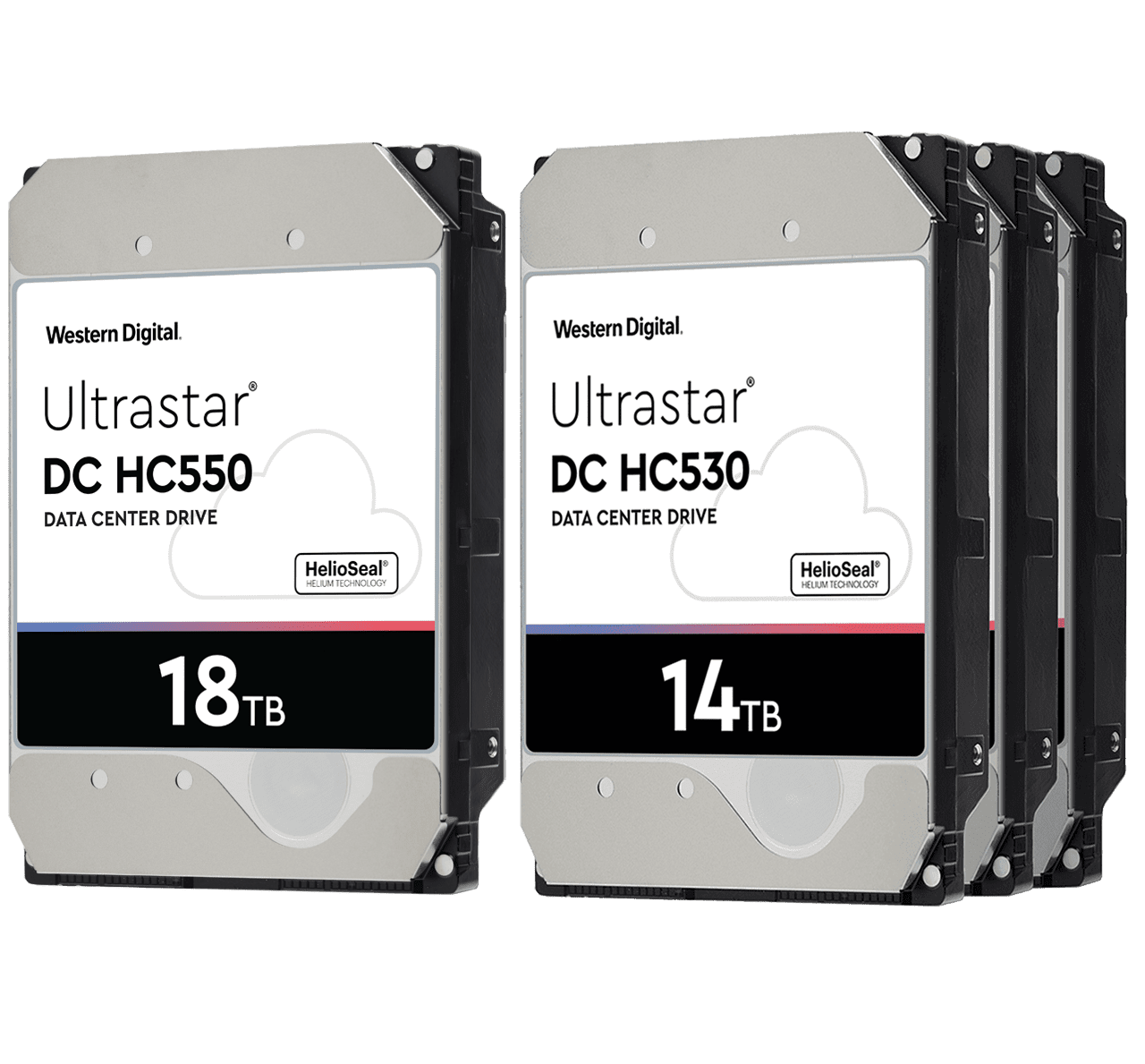 Жесткий диск (HDD) Western Digital 16Tb Ultrastar DC HC550, 3.5", 7.2K, 512Mb, 4Kn/512e, SAS 12Gb/s (WUH721816AL5204/0F38357)