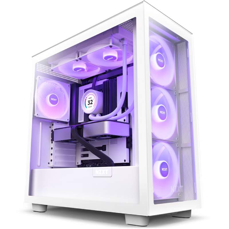 Водяное охлаждение NZXT Kraken Elite 280 RGB White RL-KR28E-W1 (Intel LGA 1700/1200/115X AMD AM5/AM4/sTRX4/TR4)