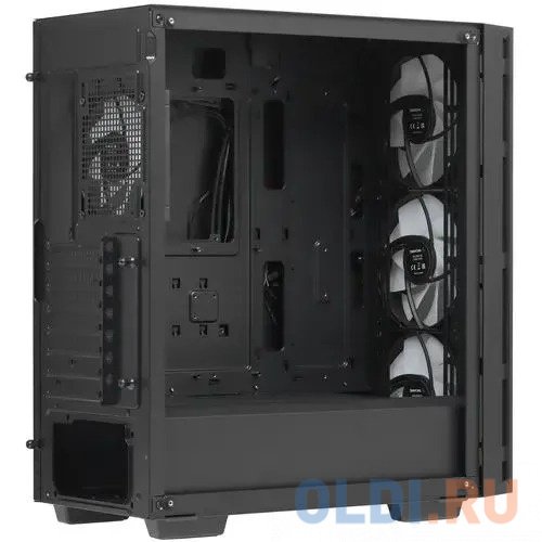 Корпус Deepcool Matrexx 55 V4 MESH черный без БП ATX 7x120mm 2x140mm 2xUSB3.0 audio bott PSU