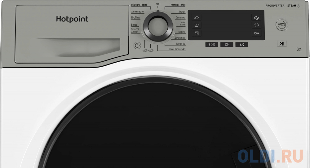 Стиральная машина Hotpoint NSD 8249 UD AVE RU класс: A загр.фронтальная макс.:8кг белый