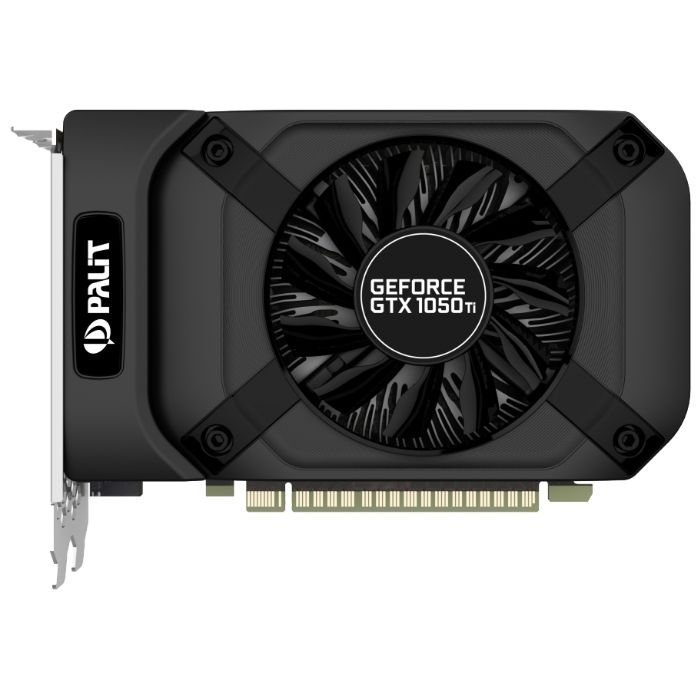 Видеокарта PALIT GTX1050Ti STORMX 4096M GDDR5 128bit DVI HDMI DP в Москвe