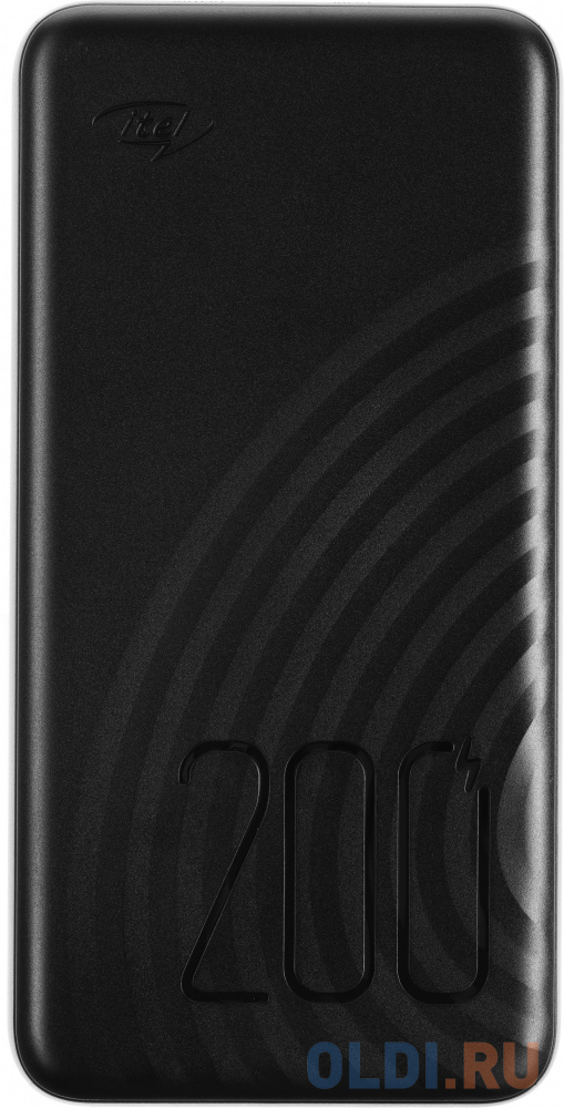 Внешний аккумулятор Power Bank 20000 мАч Itel Star 200 черный в Москвe