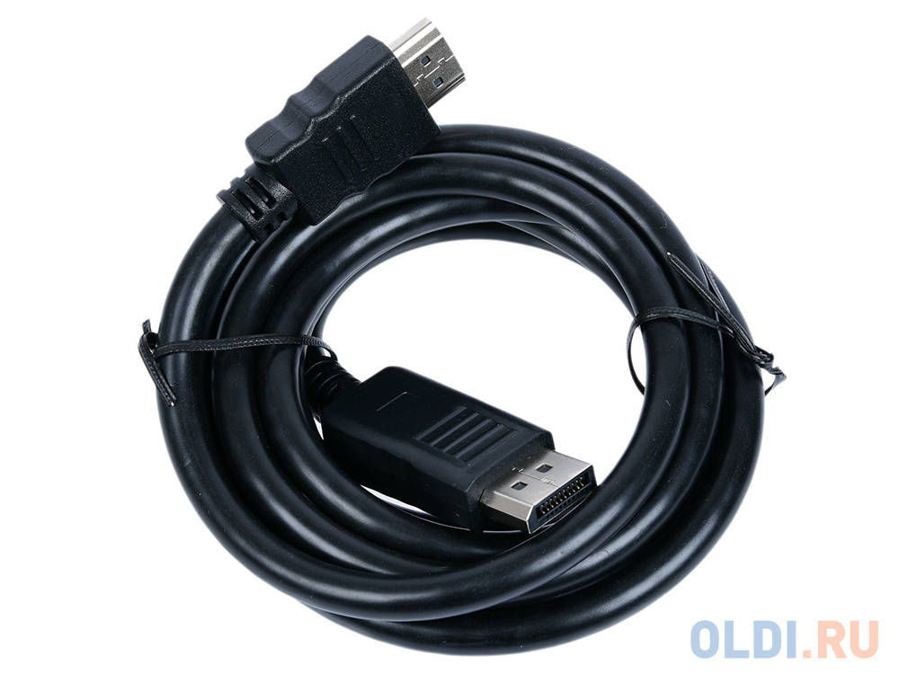 Кабель DisplayPort-HDMI 1.8м Gembird экранированный черный CC-DP-HDMI-6 в Москвe