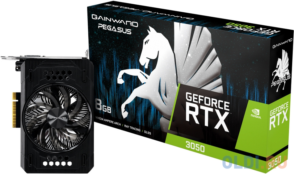 Видеокарта Gainward nVidia GeForce RTX 3050 Pegasus 8192Mb