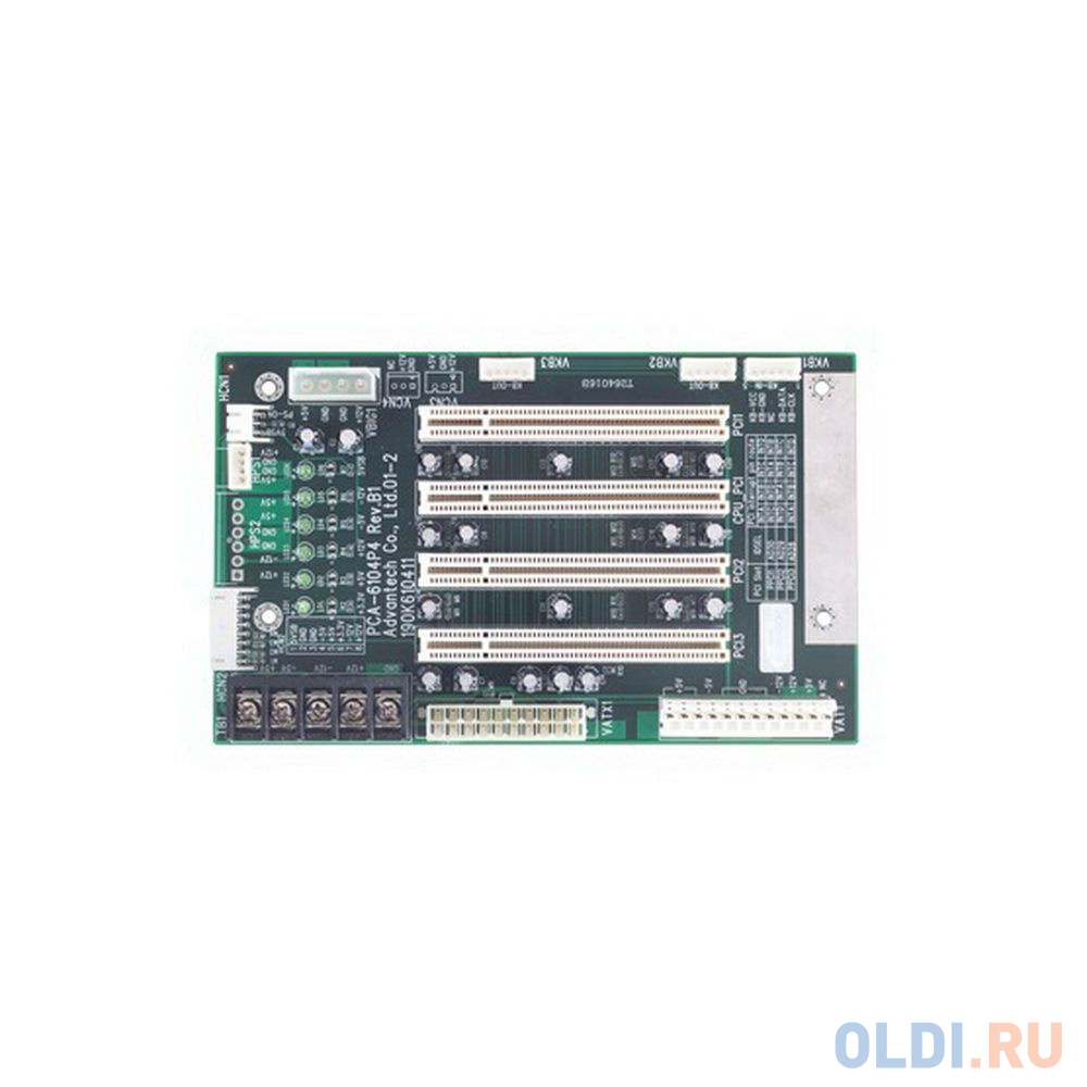 PCA-6104P4-0B2E   Backplane 4 слота, 1 сегмент, 4xPCI, размер 110*180мм