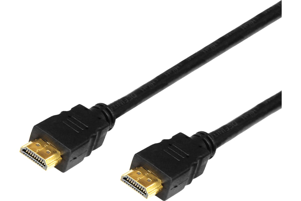 Кабель HDMI(19M)-HDMI(19M) v1.4 4K, ферритовый фильтр, 15 м, черный REXANT (17-6209) в Москвe