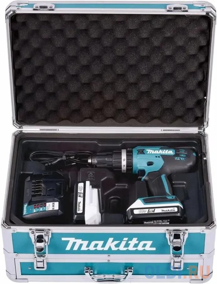 Дрель-шуруповерт Makita HP488D009 аккум. патрон:быстрозажимной (кейс в комплекте) в Москвe