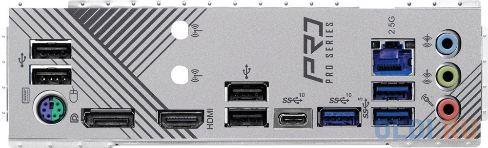 Z790 PRO RS, Socket 1700, Intel®Z790, 4xDDR5-4800, HDMI+DP, 2xPCI-Ex16, 2xPCI-Ex1, 8xSATA3(RAID 0/1/5/10), 4xM.2, 8 Ch Audio, 1x2.5GLan, (4+4)xUSB2.0,