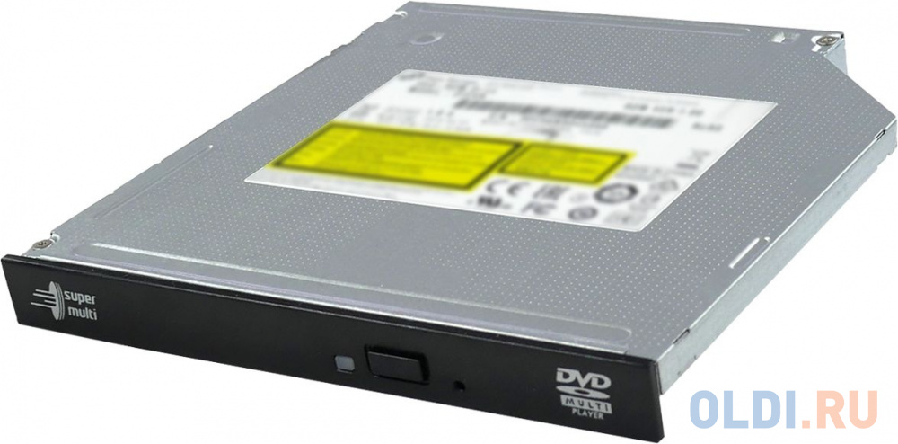 LG DVD-ROM Internal Slim ODD DTC2N SATA, DVD±R 8x, DVD±R DL 8x, DVD-RAM 5x, DVD-ROM 8x, CD 24x, 12.7mm, Black, Bulk {40}