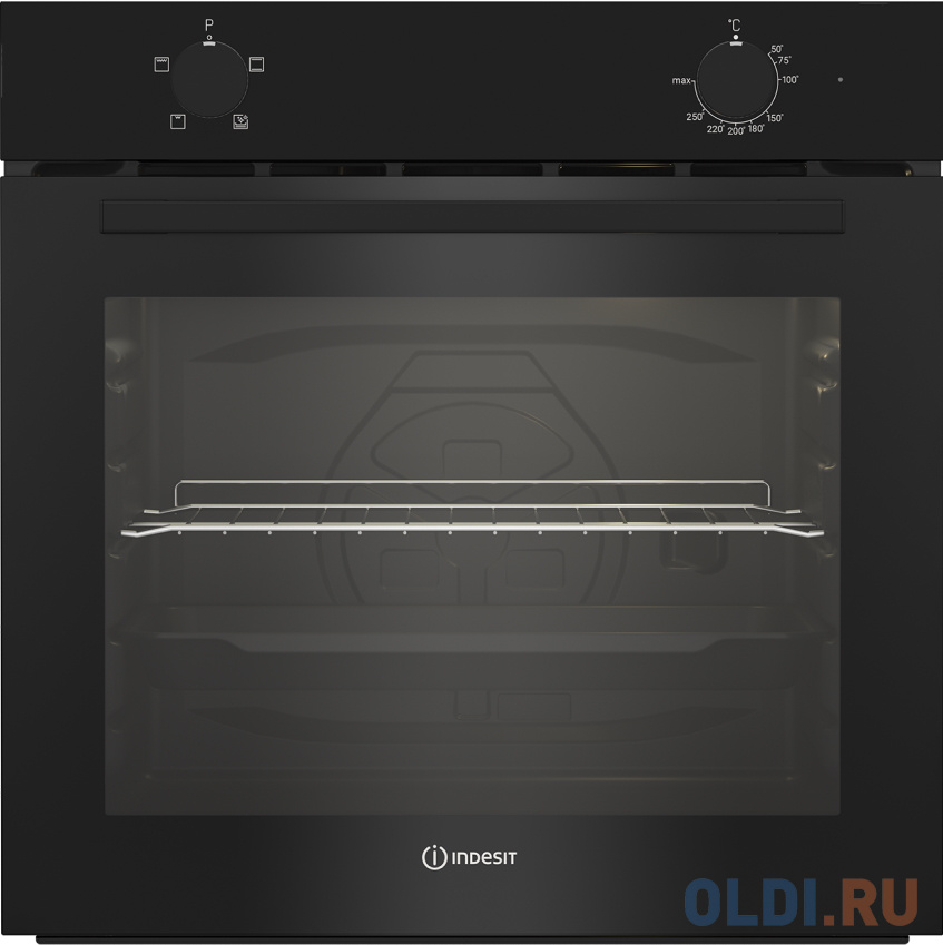 Электрический шкаф Indesit IFE 2420 BL черный в Москвe