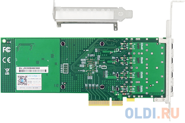 Сетевой адаптер PCIE 1GB 4SFP LREC9714HF-4SFP LR-LINK