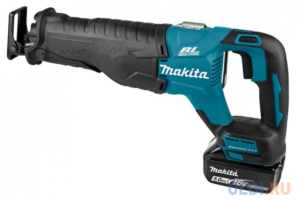 Makita DJR187RT Пила саб ак б\\щ,18В,2х5АчLi-ion,0-2300\\0-3000об\\м,ход-32мм,рез-255мм,3.4кг,чем,подсв в Москвe