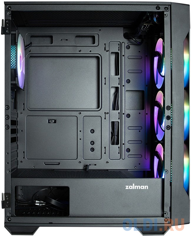 Корпус ATX Zalman I3 NEO TG Без БП чёрный в Москвe