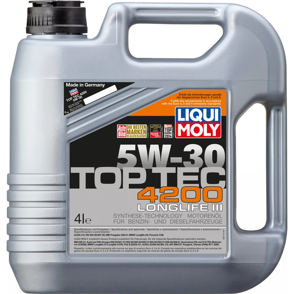 Синтетическое моторное масло LIQUI MOLY