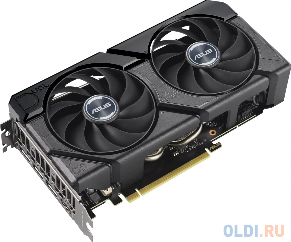 Видеокарта ASUS NVIDIA  GeForce RTX 4060TI DUAL-RTX4060TI-16G-EVO 16ГБ Dual, GDDR6, Ret