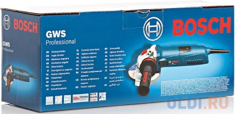 Углошлифовальная машина Bosch GWS 12-125 S 125 мм 1200 Вт