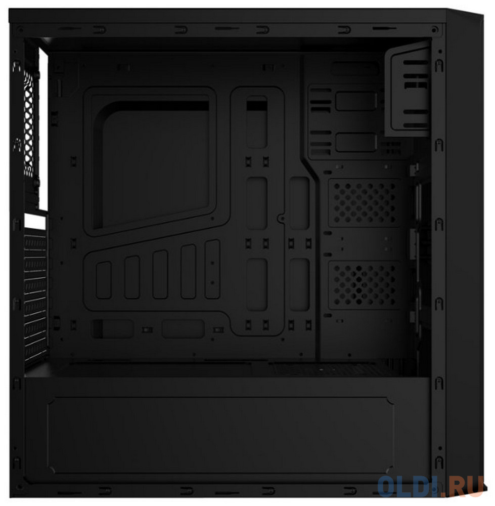 Корпус Aerocool [System Integration Series] SI-5100 , ATX, без БП, 198x430x425 мм (ШxВxГ), 1xUSB 3.0 + 2xUSB 2.0, сталь 0,5 мм