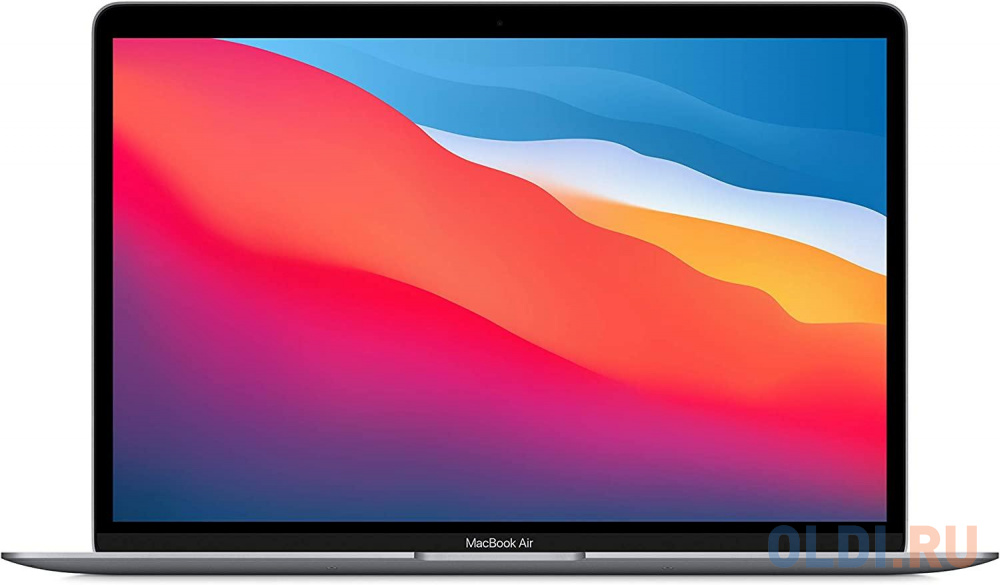 Ноутбук Apple MacBook Air A2337 M1 8 core 8Gb SSD256Gb/7 core GPU 13.3&quot; IPS (2560x1600)/ENGKBD Mac OS grey space WiFi BT Cam
