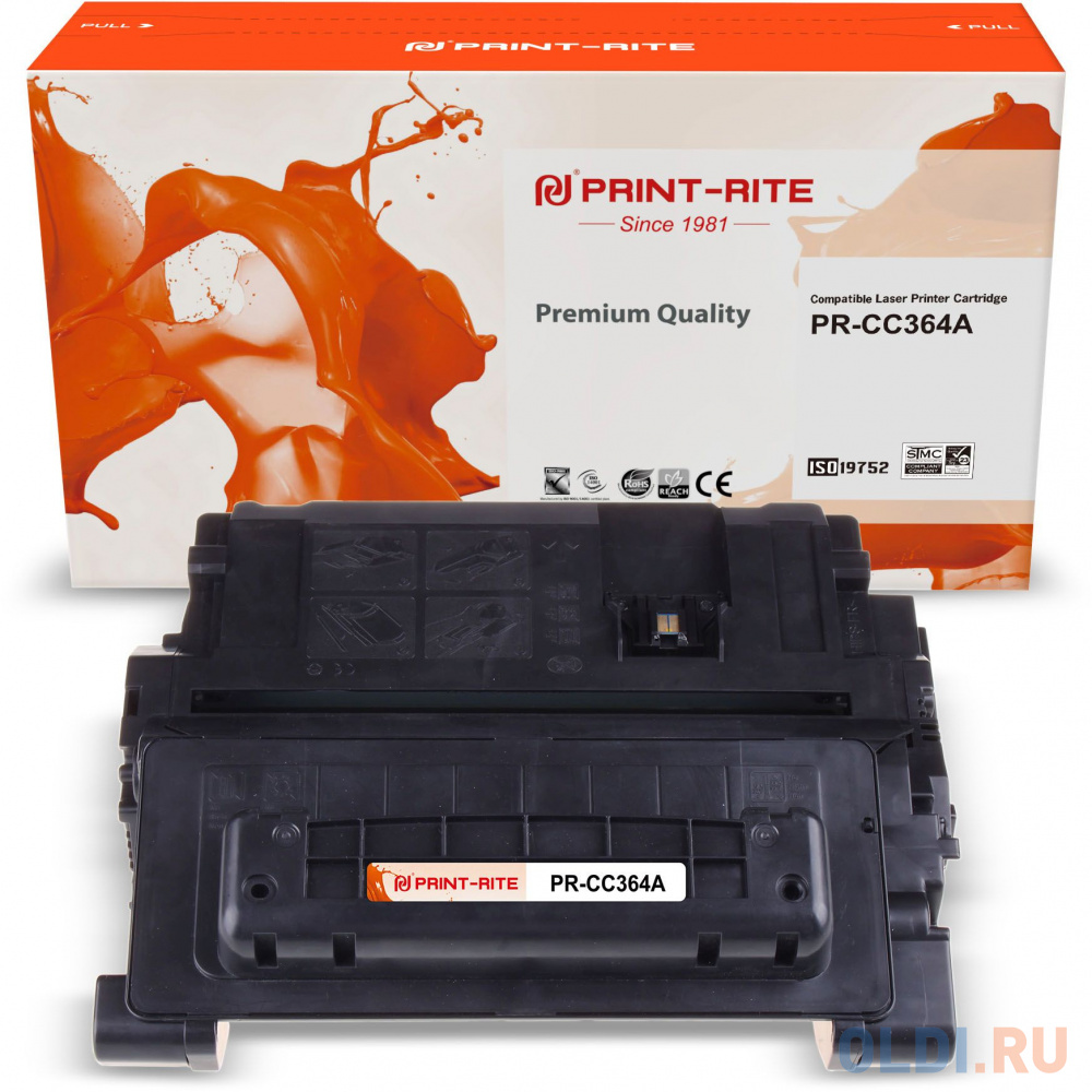 Картридж Print-Rite PR-CC364A 10000стр Черный