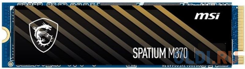 SSD жесткий диск NVME M.2 128GB SPATIUM M370 128GB MSI