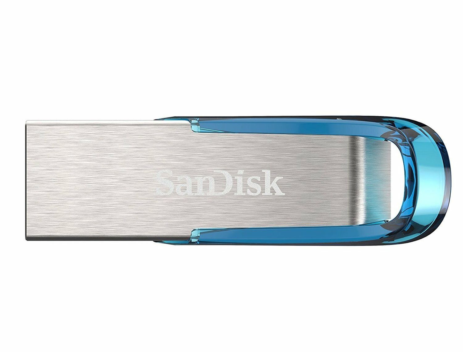 Флешка SanDisk Ultra Flair USB 3.0 64GB - NEW Tropical Blue Color в Москвe