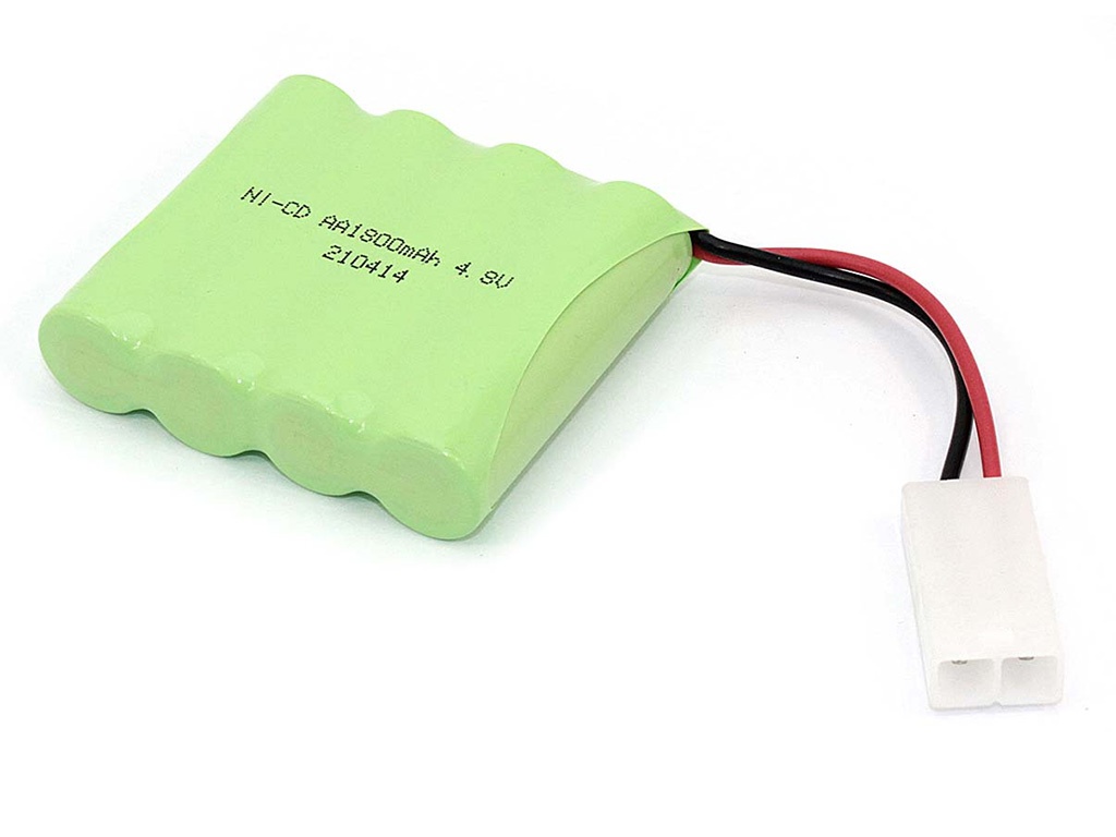 Аккумулятор Vbparts Ni-Cd 4.8V 1800mAh AA Flatpack разъем KET-2P 082367