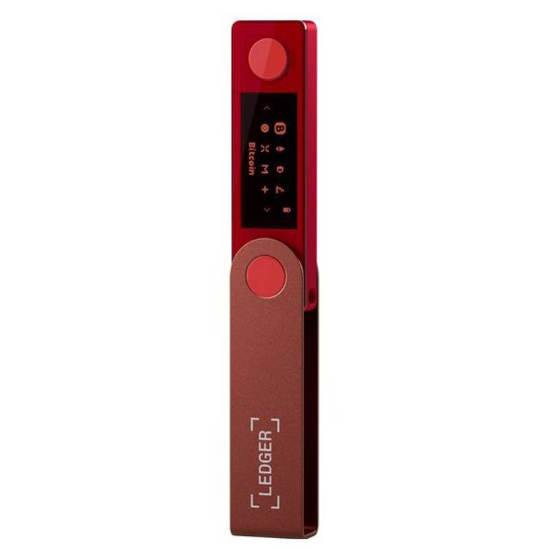 Аппаратный криптокошелек Ledger Nano X Ruby Red