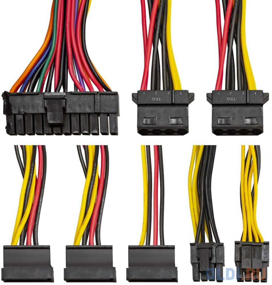 Блок питания 450W ExeGate UNS450 (ATX, 12cm fan, 24pin, 4+4pin, PCI-E, 3xSATA, 2xIDE)