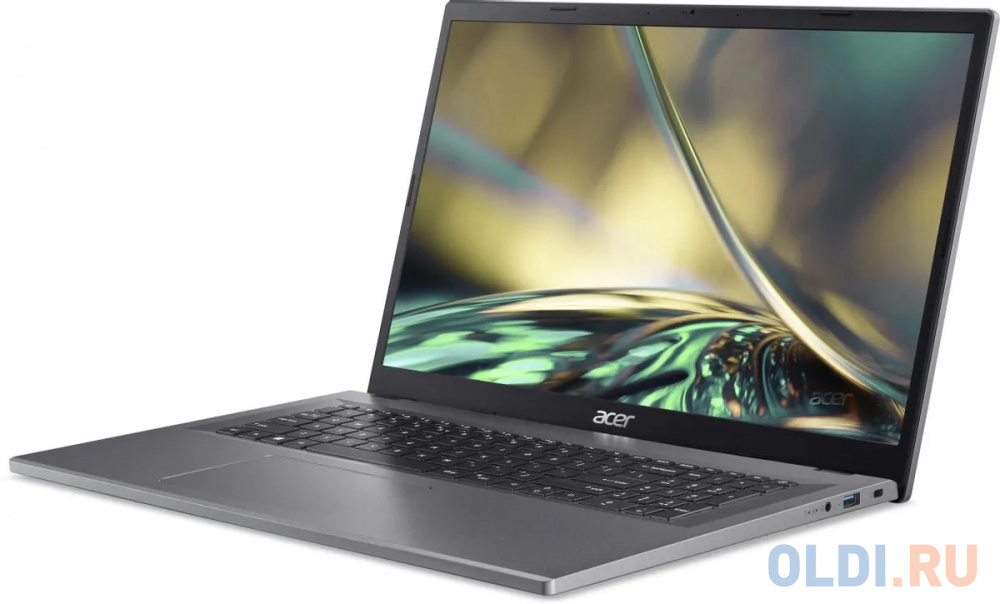 Ноутбук Acer Aspire A317-55P Core Processor N100/8Gb/SSD256Gb/17.3&quot;/IPS/FHD/NoOS/silver (NX.KDKCD.008) в Москвe