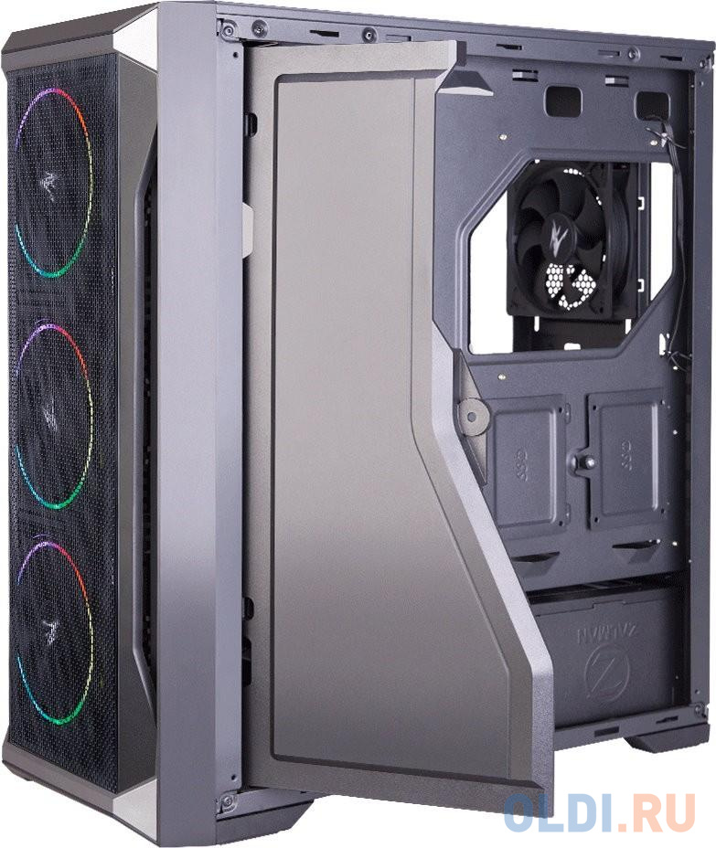 Корпус E-ATX Zalman Z8 MS Без БП чёрный в Москвe