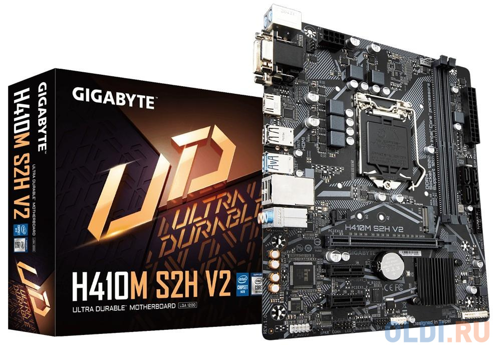 Материнская плата GigaByte H410M S2H V2 в Москвe