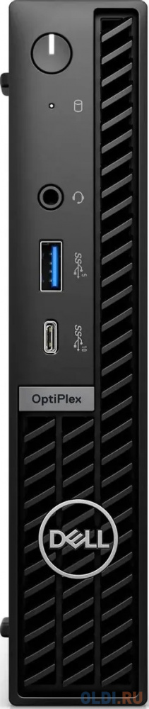 Неттоп Dell Optiplex 7020 Micro i5 14500T (1.7) 16Gb SSD512Gb UHDG 770 Linux Ubuntu GbitEth WiFi BT 90W мышь клавиатура черный (7020-5620) в Москвe