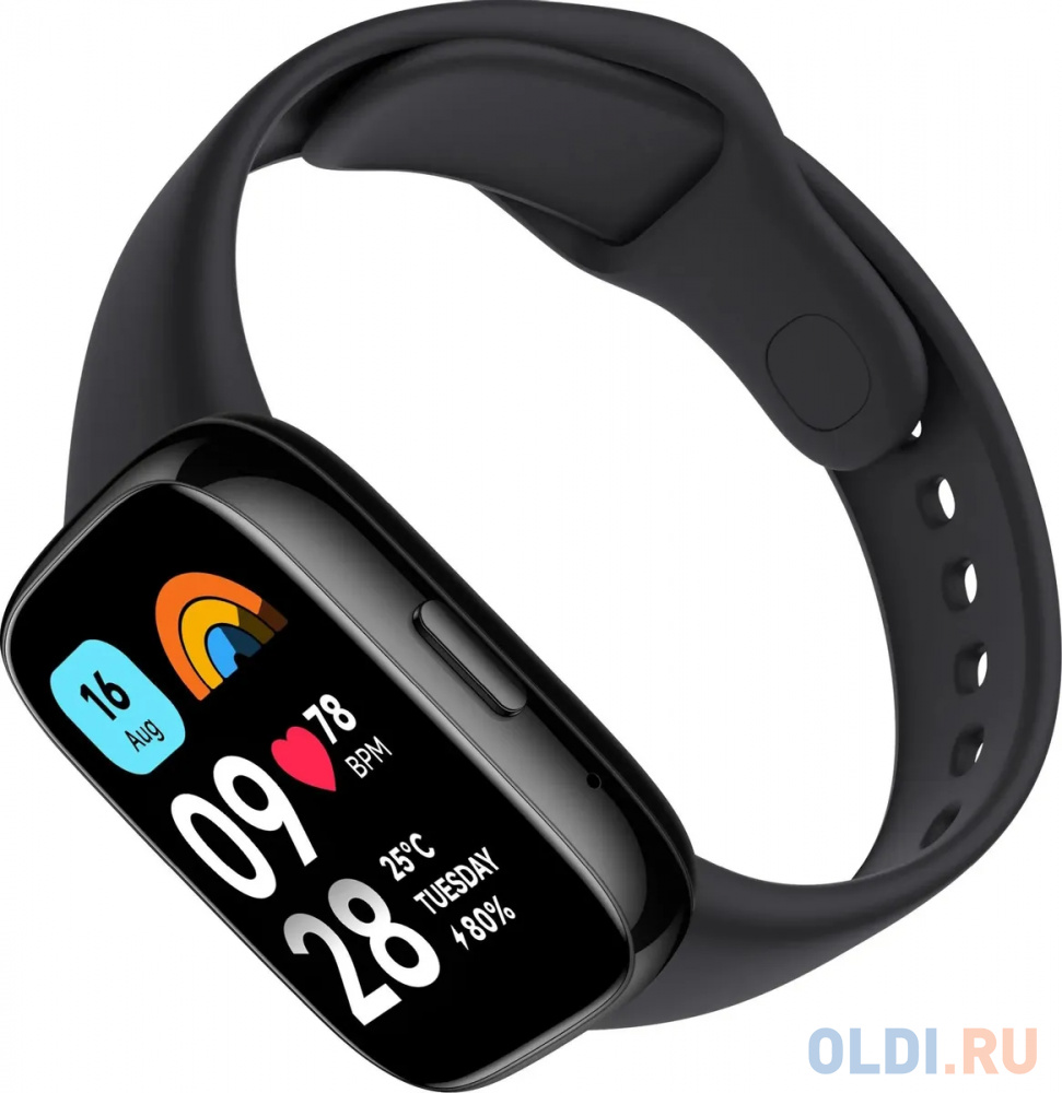 Смарт-часы XIAOMI Redmi Watch 3 Active Black (BHR7266GL)