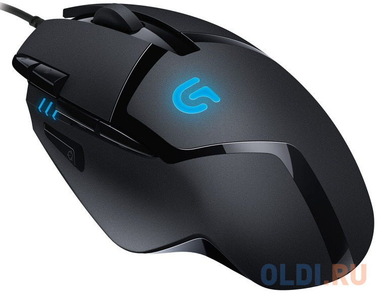 Мышь проводная Logitech G402 чёрный USB в Москвe